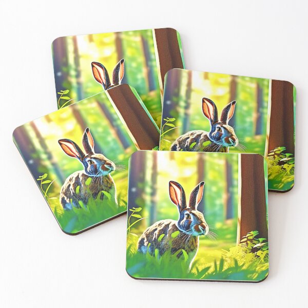 Item preview, Wild Hare Forest designed and sold by Health And Fitness Posts e-Store.
