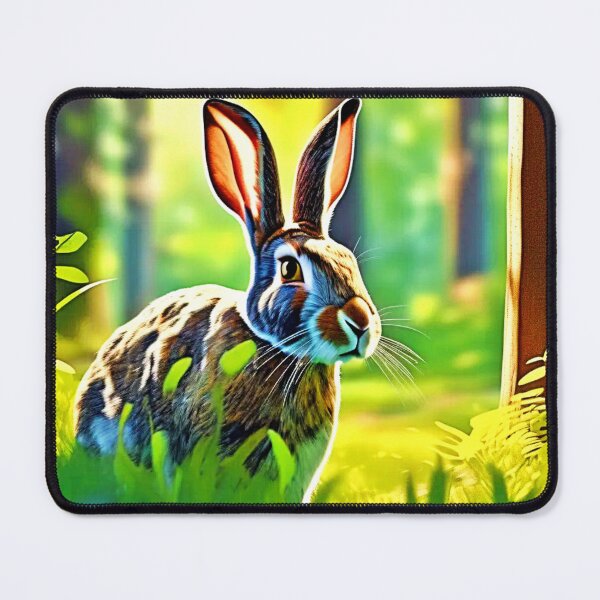 Item preview, Wild Hare Forest designed and sold by Health And Fitness Posts e-Store.