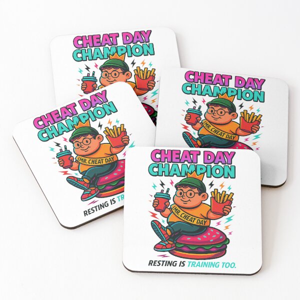 Item preview, Cheat Day Champion – Funny Gym & Food Streetwear Shirt designed and sold by Patternicity.
