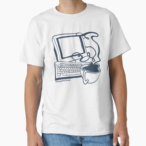 Vista previa del artículo con la obra «Café de computadora RGB (azul)», diseñado y vendido por de.llie.sign.