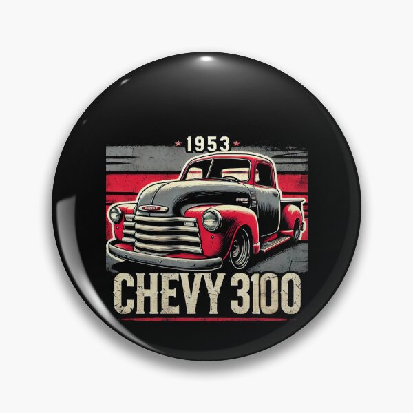 Artikelvorschau, 1953 Roter Chevy 3100 entworfen und verkauft von TheArtOfCar.