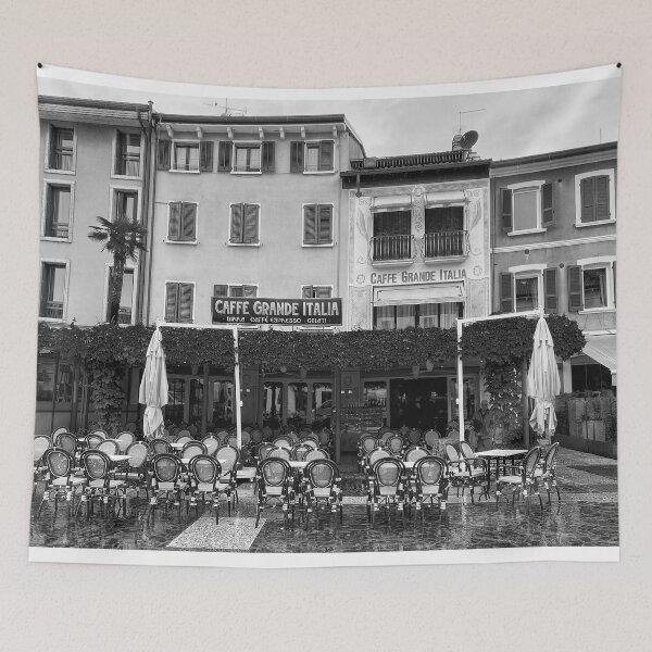 Item preview, Cafe Grande Italia in Sirmione - Monochrome designed and sold by Violaman.