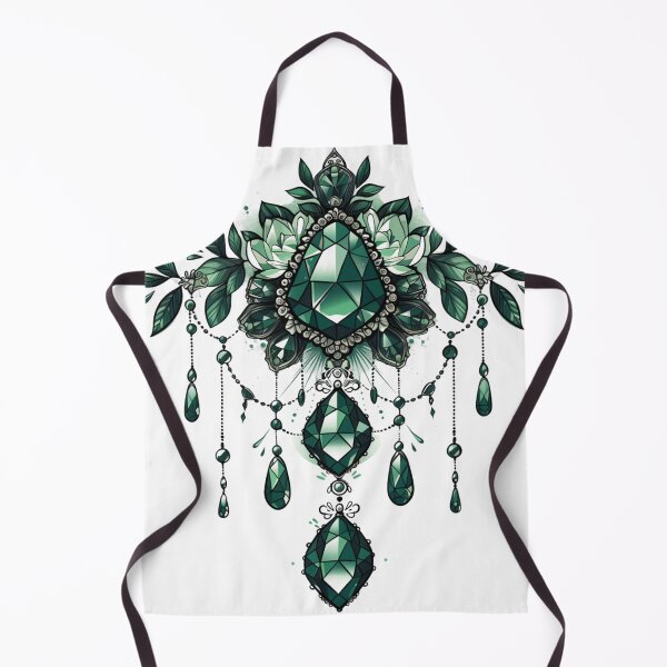 Item preview, May birthstone Emerald jewels designed and sold by MendaciousMina.