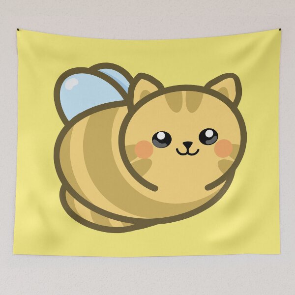 Item preview, Cat Bee (yellow) designed and sold by octopuscafe.