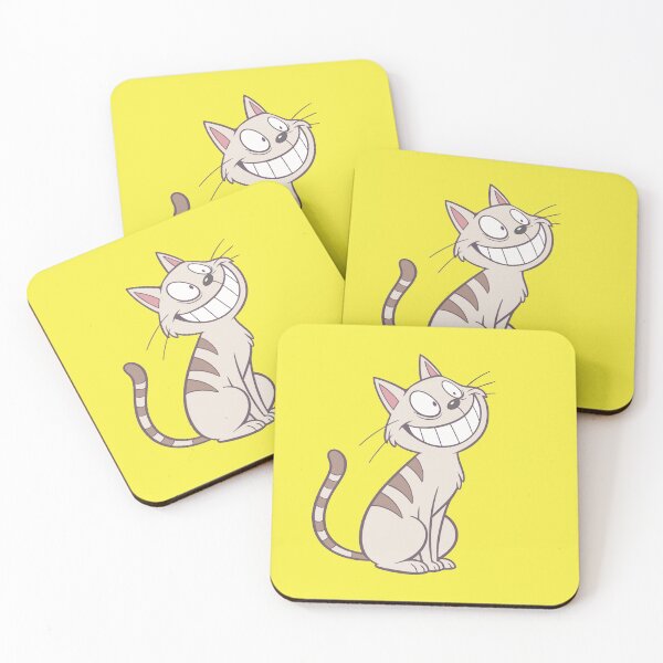 Item preview, A cat smiling sweetly, if not disturbingly. designed and sold by knappidesign.