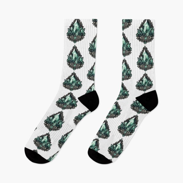 Item preview, May birthstone Emerald jewels designed and sold by MendaciousMina.