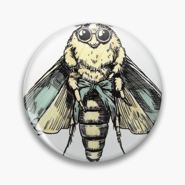 Item preview, Modern Moth designed and sold by Scribbles & Doodles by Jinx.