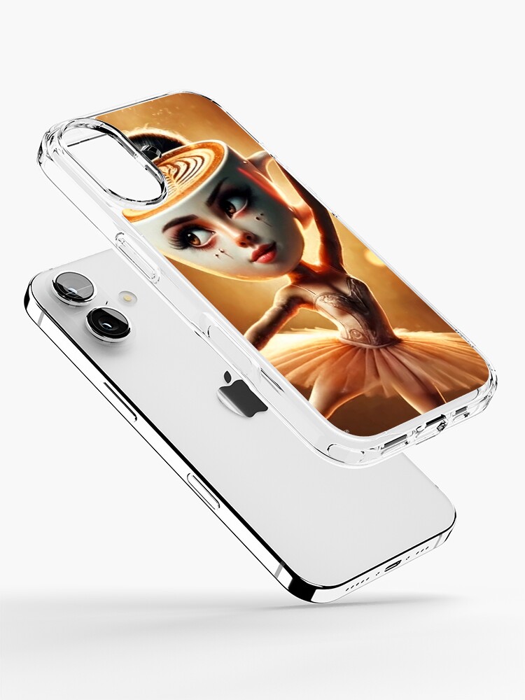 Ballerina:iPhoneケース the-puffer-case-ballerina-