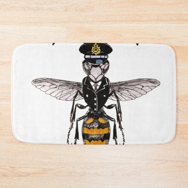 Item preview, Wasp in Uniform designed and sold by Scribbles & Doodles by Jinx.