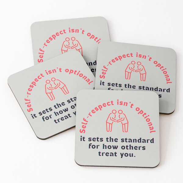 Item preview, Self Respect Isn’t Optional — Powerful Self-Worth Quote designed and sold by AIKNOCKTECK.