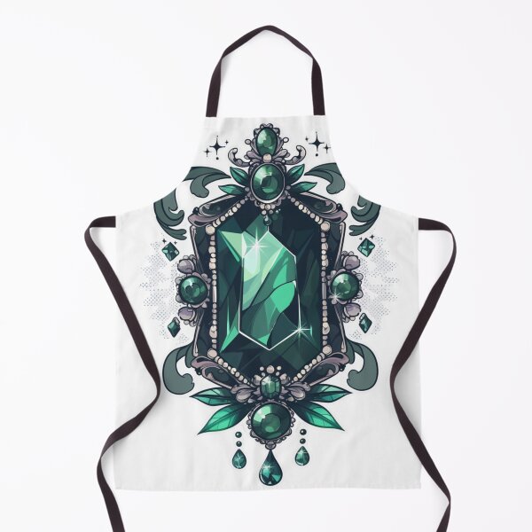 Item preview, May birthstone Emerald jewels designed and sold by MendaciousMina.