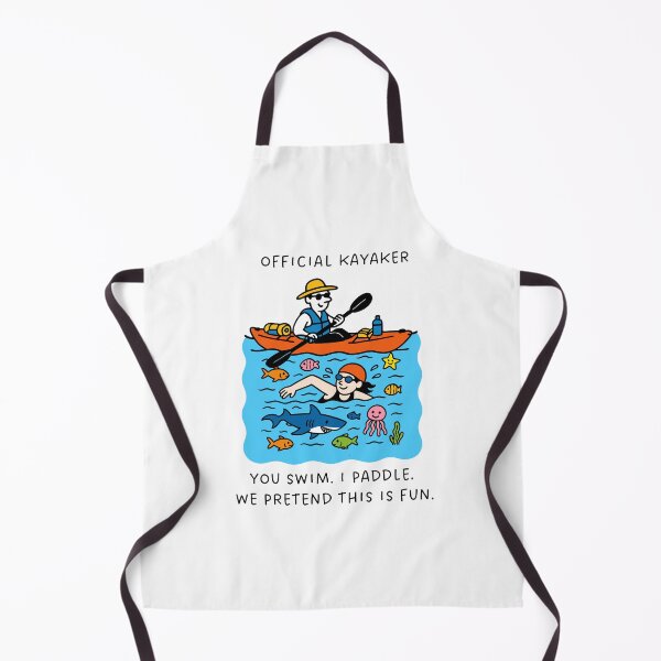 Item preview, Official Open Water Swim Kayaker Gift – Male Kayaker designed and sold by Open Water Swimming Gifts.