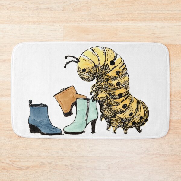 Item preview, Shoe Shopping Caterpillar designed and sold by Scribbles & Doodles by Jinx.