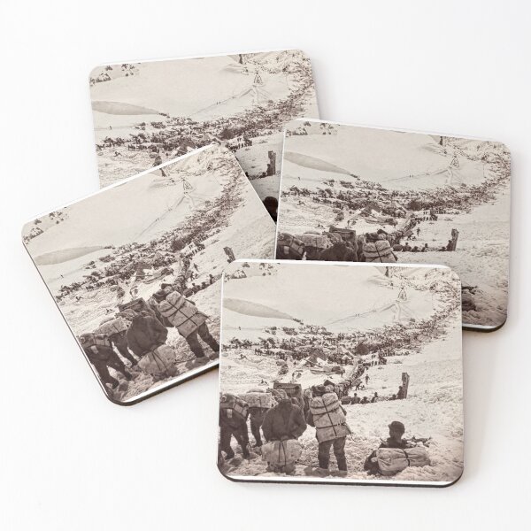 Item preview, Climbing the Infamous Golden Stairway – Klondike Gold Rush 1898 designed and sold by Daniel Hagerman.