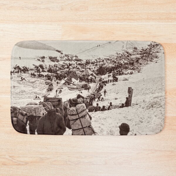 Item preview, Climbing the Infamous Golden Stairway – Klondike Gold Rush 1898 designed and sold by Daniel Hagerman.