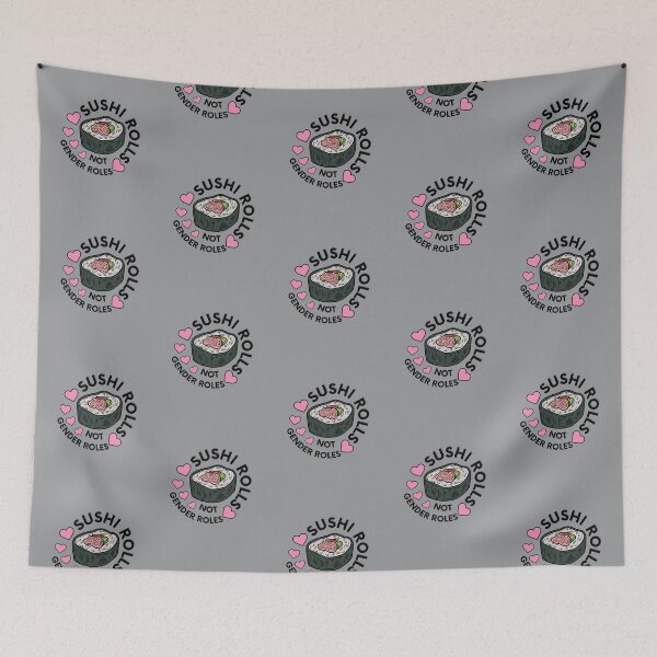 Item preview, Sushi Rolls Over Roles Art designed and sold by Zakrytos ★★★★★.