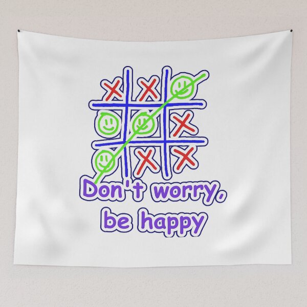 Item preview, DON'T WORRY, BE HAPPY designed and sold by BUCHELI-ART..