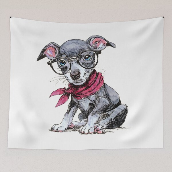 Artikelvorschau, Iggy Pup entworfen und verkauft von Scribbles & Doodles by Jinx.