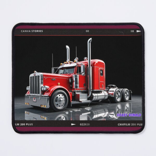 Item preview, Trucker Style - Peterbilt Old School designed and sold by Crazy Ronald.
