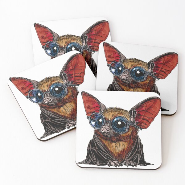 Item preview, Bat in Sunglasses designed and sold by Scribbles & Doodles by Jinx.