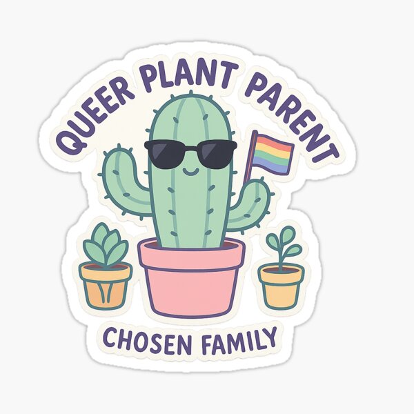 Queer Plant Parent Sticker