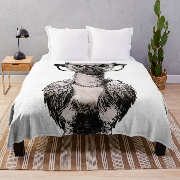 Item preview, Baby Vulture in Glasses designed and sold by Scribbles & Doodles by Jinx.