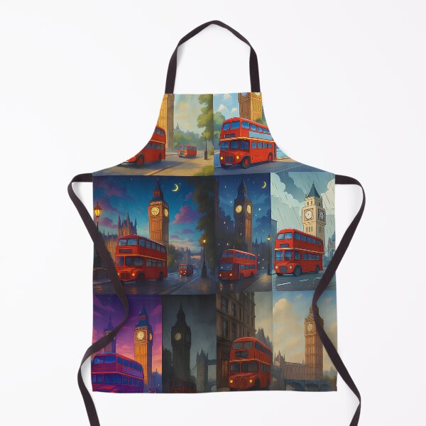 Item preview, 10 Londons – The City Reimagined in Iconic Art Styles (Anime, Ghibli, Cyberpunk & More) designed and sold by HugoTrader.