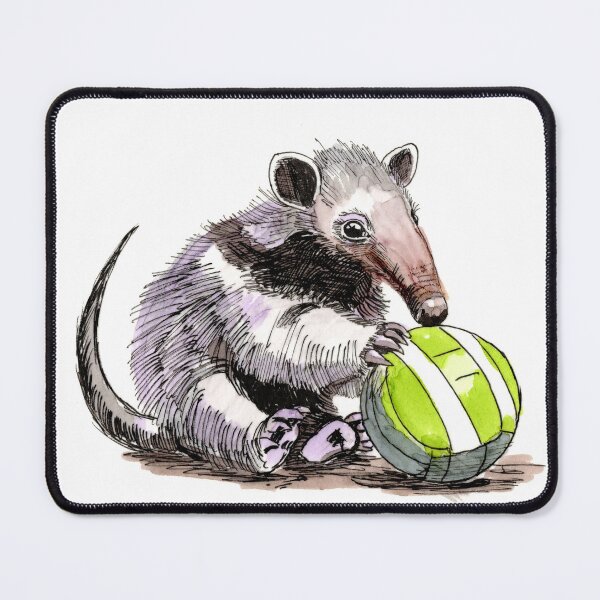 Item preview, Tamandua Ball Player designed and sold by Scribbles & Doodles by Jinx.