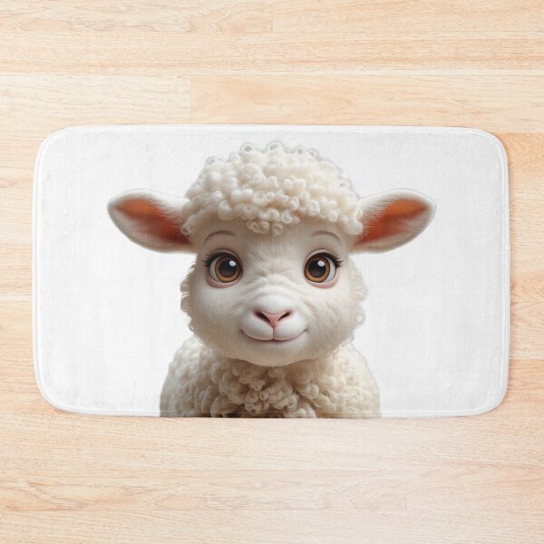 Item preview, Adorable Baby Lamb – Cute and Cuddly Sheep Illustration designed and sold by MOTAS FASHION .