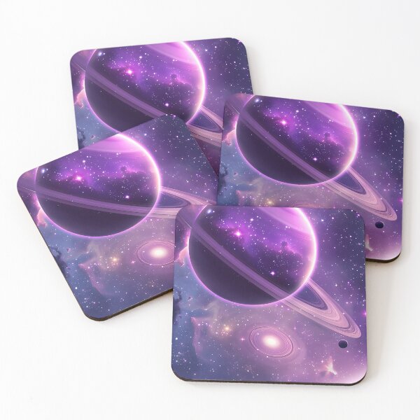 Item preview, Purple Planets and Cosmic Rings designed and sold by MOBI-CASE.