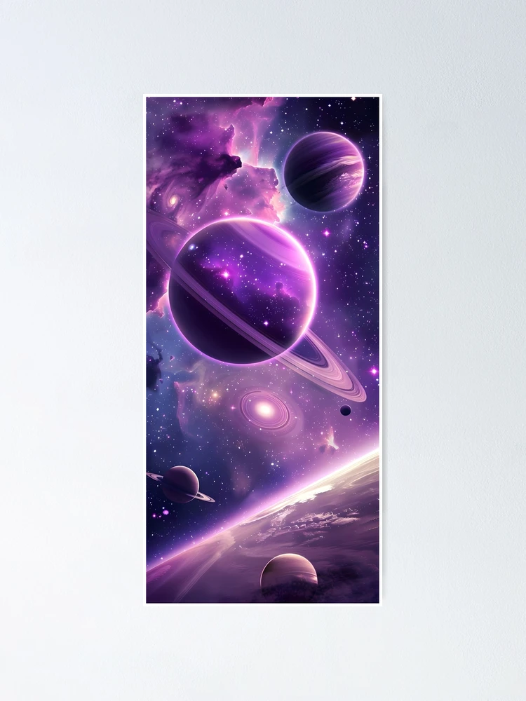 Purple Planets and Cosmic Rings