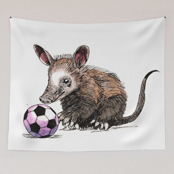 Item preview, Aardvark Fielder designed and sold by Scribbles & Doodles by Jinx.