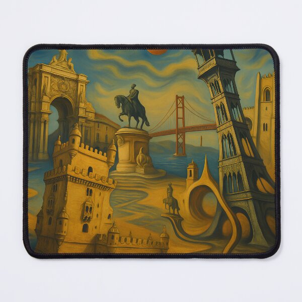 Item preview, Lisbon in a Dream – A Surrealist Tribute to Dalí’s Vision designed and sold by HugoTrader.