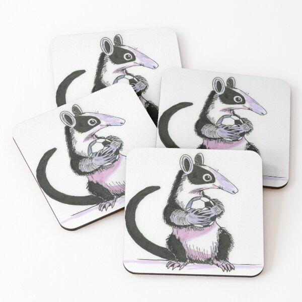 Item preview, Tamandua on the Field designed and sold by Scribbles & Doodles by Jinx.