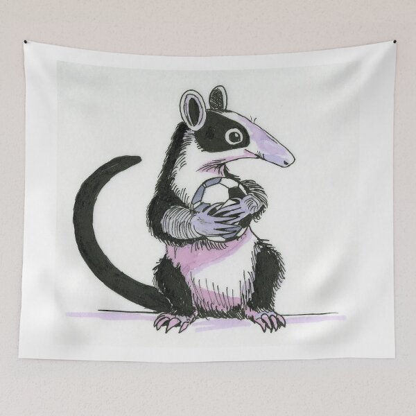 Item preview, Tamandua on the Field designed and sold by Scribbles & Doodles by Jinx.