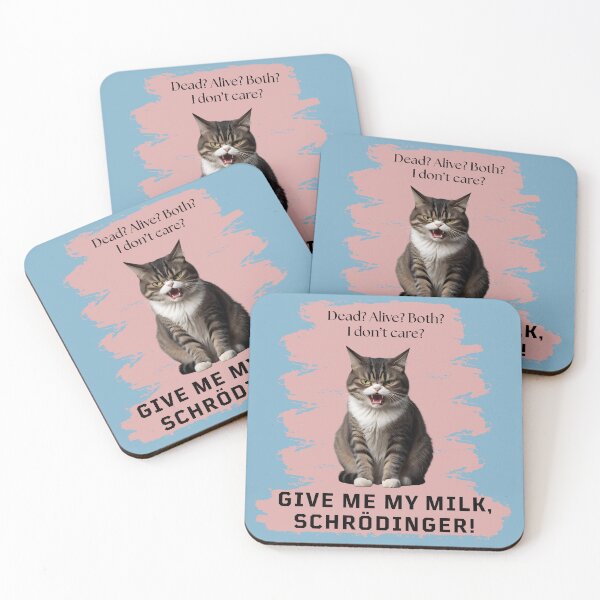 Artikel-Vorschau von Schrödinger-Katze tot und lebendig, designt und verkauft von Agnes-Creative.