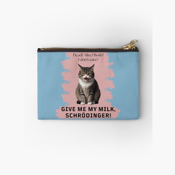 Aperçu de l'œuvre Le chat de Schrödinger mort et vivant créée et vendue par Agnes-Creative.