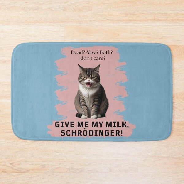 Item preview, Schrodinger Cat Dead and Alive designed and sold by Agnes-Creative.