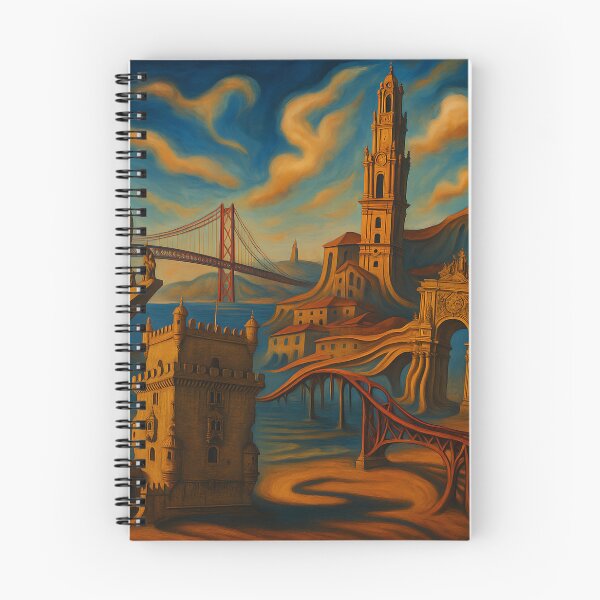 Item preview, Lisbon Reimagined – A Surreal Journey Through Time, Memory & Melting Reality designed and sold by HugoTrader.