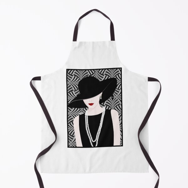 Item preview, Woman in hat Art Deco design designed and sold by trefail.