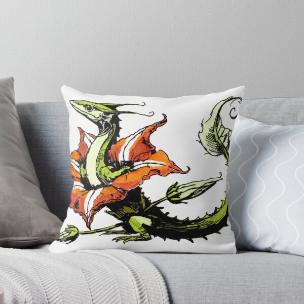Item preview, Pumpkin Flower Dragon designed and sold by Scribbles & Doodles by Jinx.
