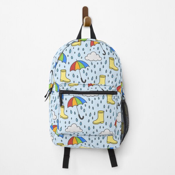 Item preview, Playful Rainy Day Doodle Pattern designed and sold by ThreadedThistle.