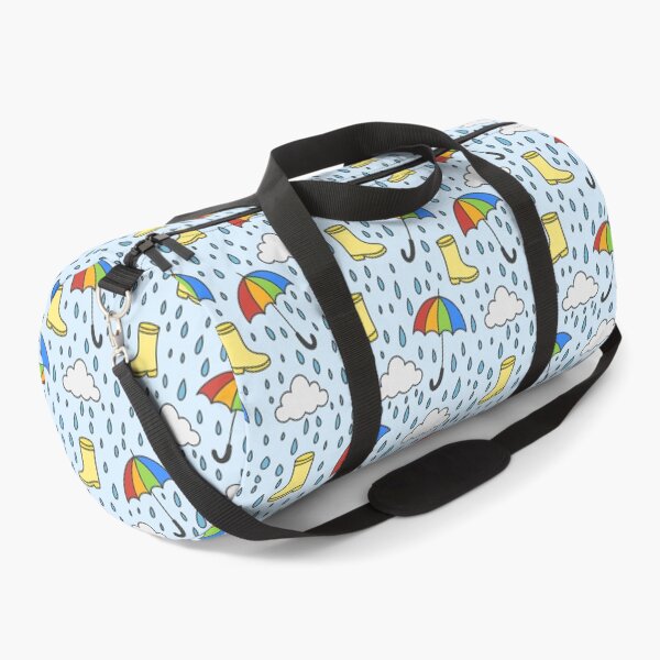 Item preview, Playful Rainy Day Doodle Pattern designed and sold by ThreadedThistle.