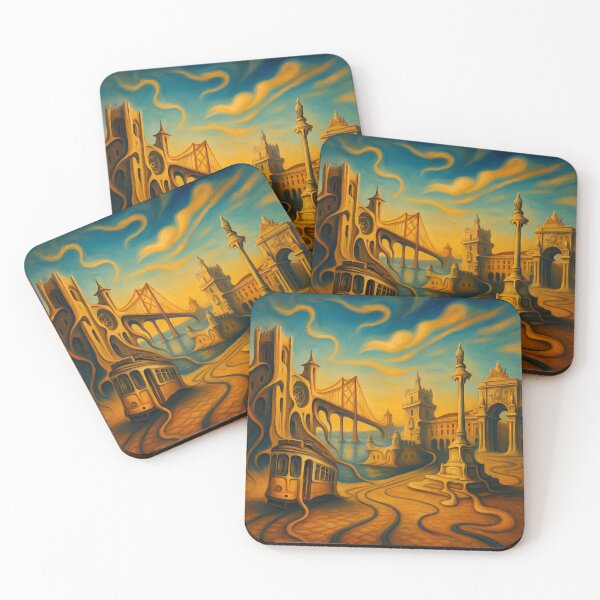 Item preview, LISBON MELTS – A Surrealist Dream Through the Eyes of Dalí designed and sold by HugoTrader.