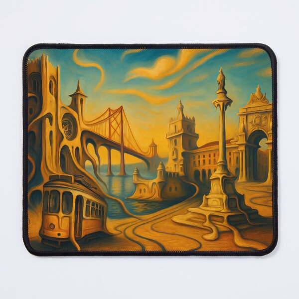Item preview, LISBON MELTS – A Surrealist Dream Through the Eyes of Dalí designed and sold by HugoTrader.