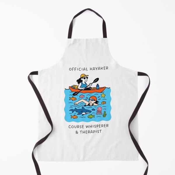 Item preview, Official Open Water Swim Kayaker Gift – Female Kayaker Therapist Humor designed and sold by Open Water Swimming Gifts.