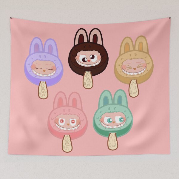 Item preview, Labubu Popsicles designed and sold by NocturnalRavers.