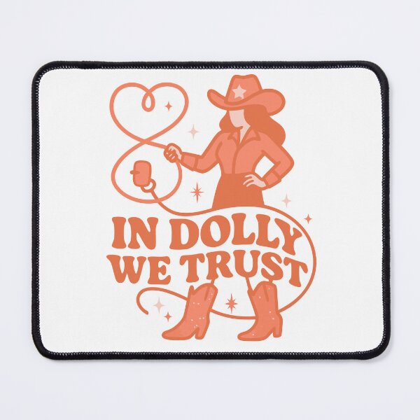 Item preview, Retro Cowgirl Hat Design – In Music We Trust designed and sold by Timegraf.