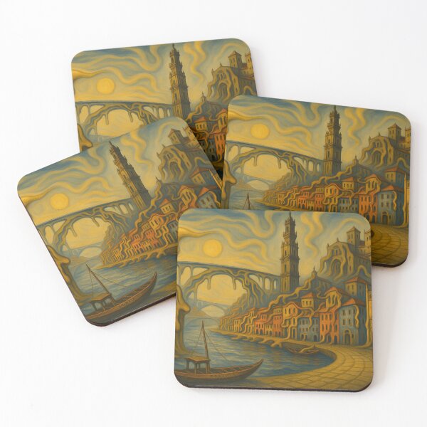 Item preview, PORTO DRIFTS – A Surreal Tribute to the City Where Time Dissolves designed and sold by HugoTrader.