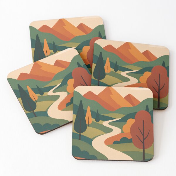 Item preview, EMBRACED BY THE PATH – A Philosophical Journey Through a Cozy Landscape designed and sold by HugoTrader.